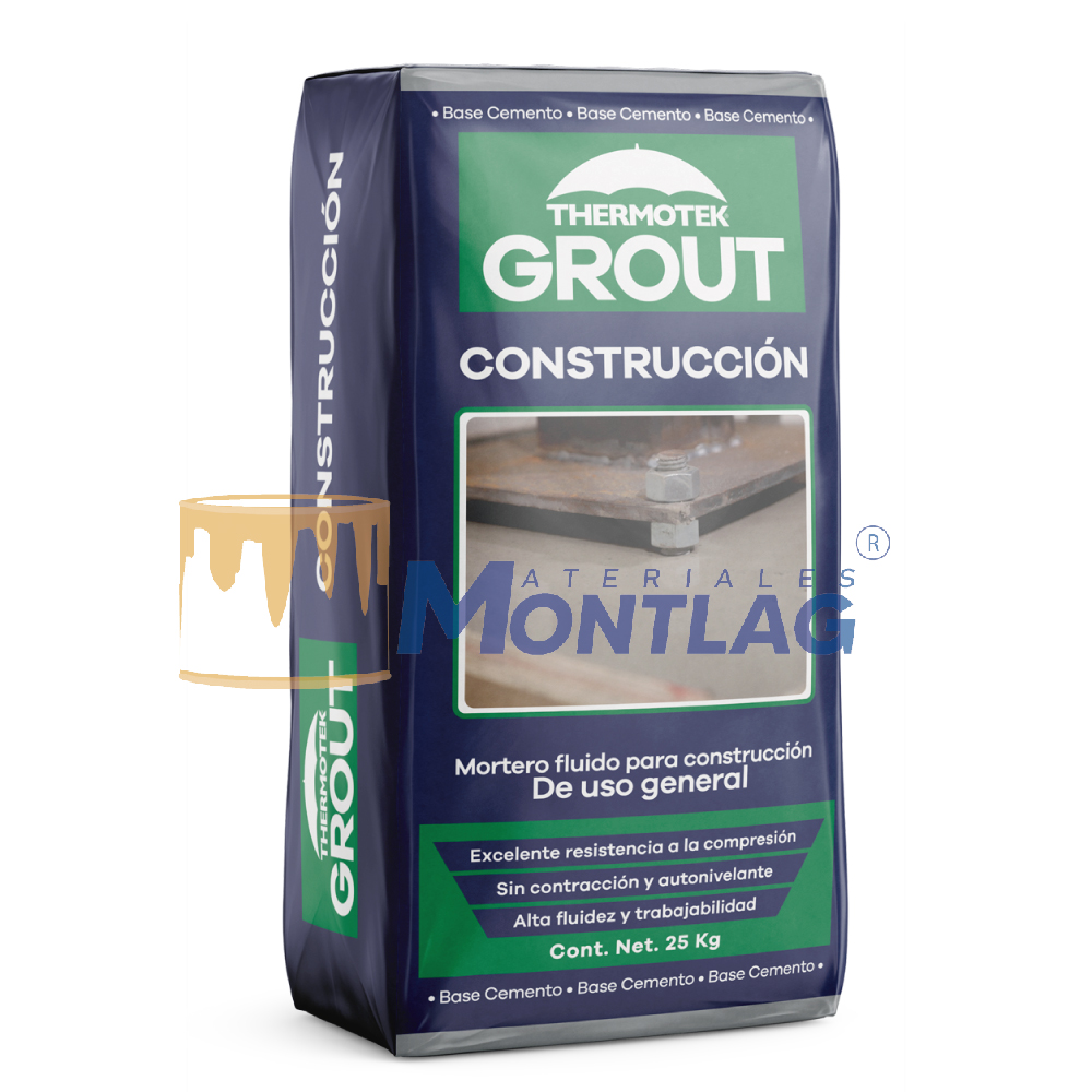 Materiales Montlag - Thermotek Grout Construcción