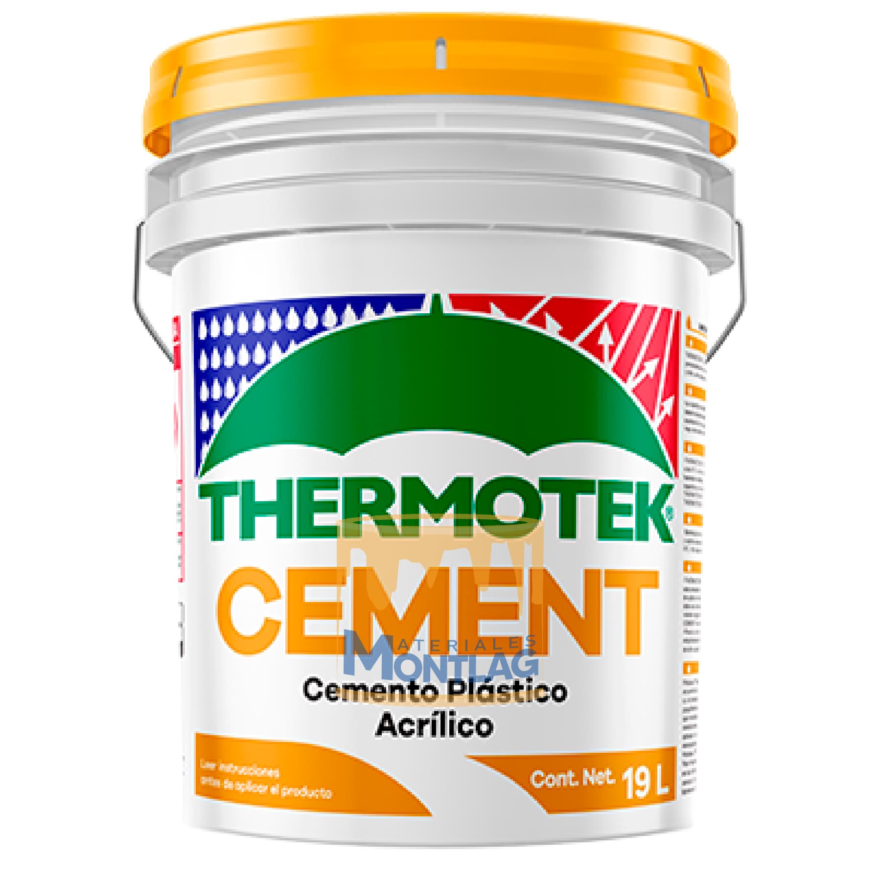Materiales Montlag - Thermotek Cement 19 Lts.